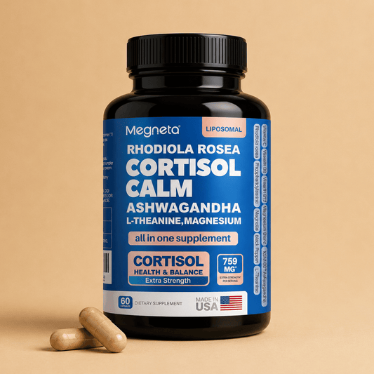 Suplemento Cortisol Calm Megneta 60cp